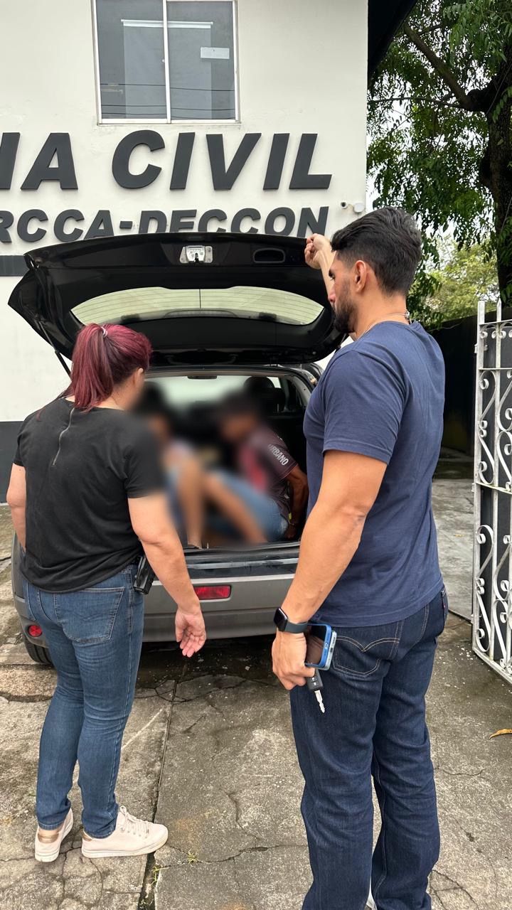 EM MACAPÁ E SANTANA, POLÍCIA CIVIL PRENDE DOIS IRMÃOS ACUSADOS PELA PRÁTICA DO CRIME DE ESTUPRO DE VULNERÁVEL 